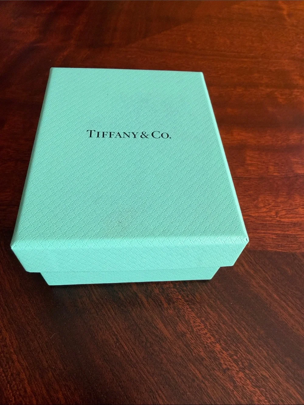 Tiffany & Co. Men's Jewelry Boxes in Signature Robin's-Egg Blue and Black case